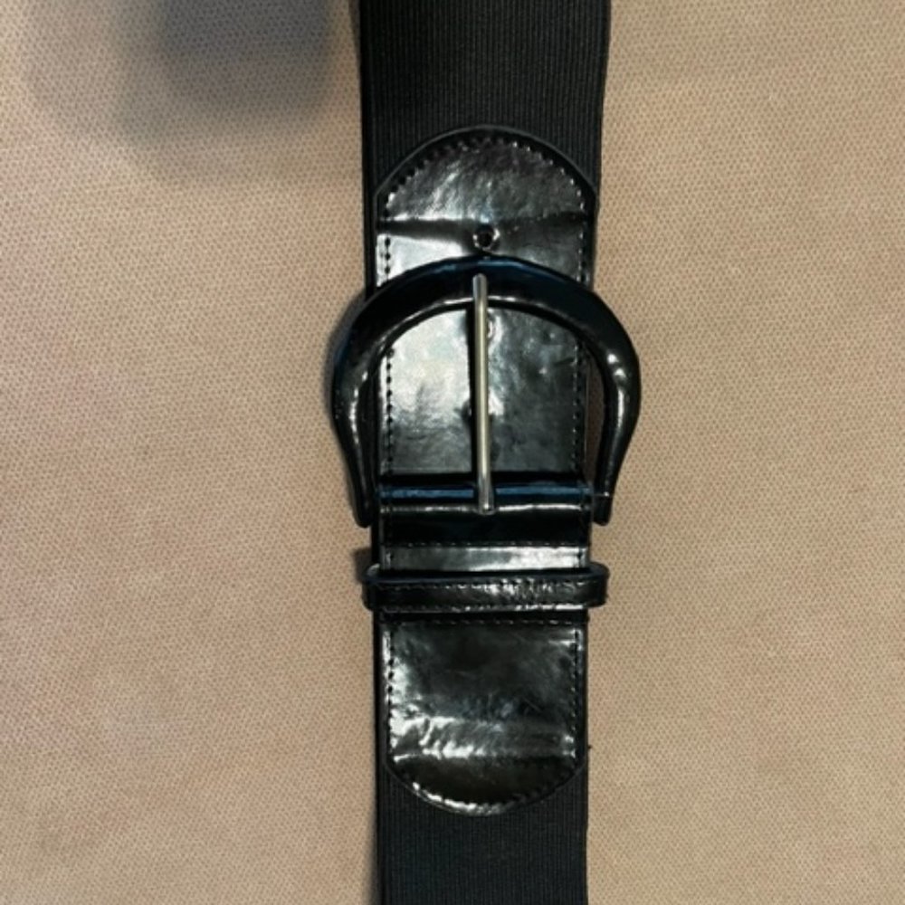 Nine West Leather Stretch Belt NWT